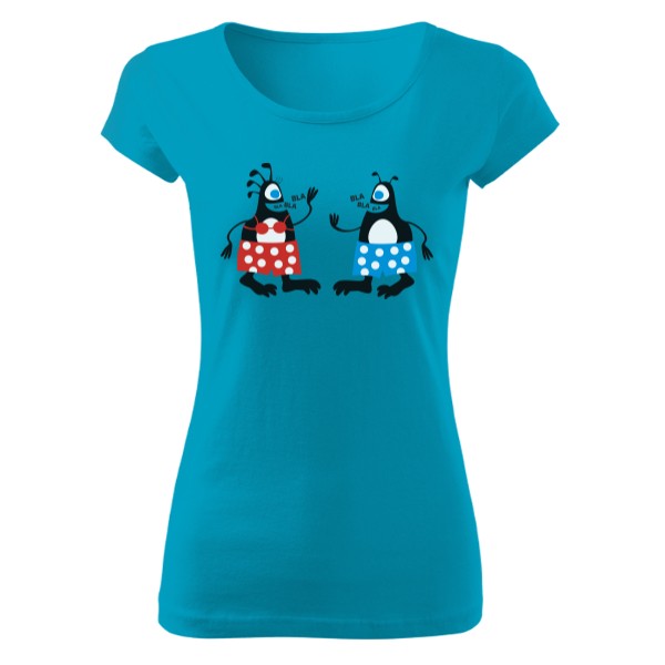 Tričko s potiskem Povídající blabludy